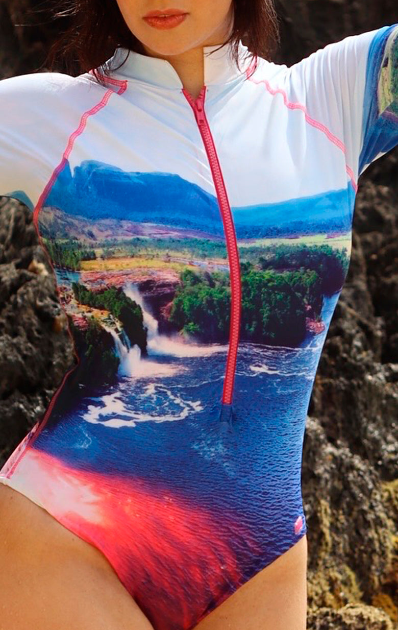 Long Sleeve Swimsuit Canaima
